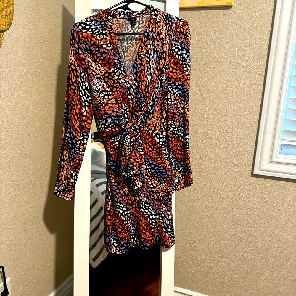 River island multi colored dress.